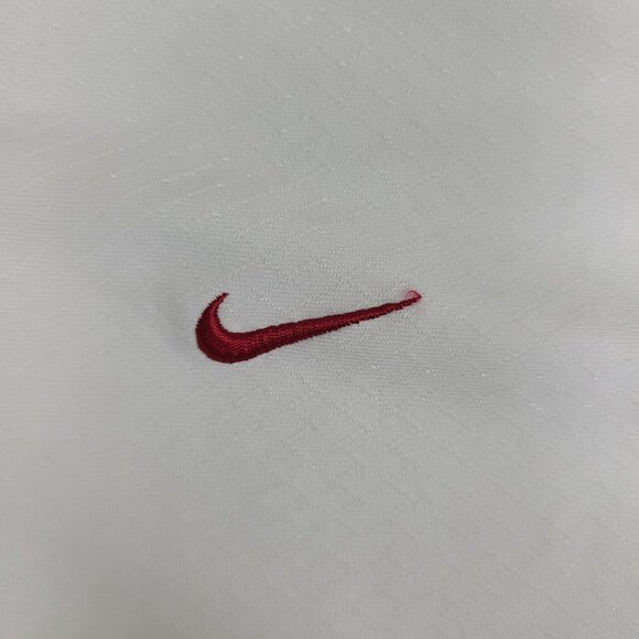 Oklahoma Sooners‎ Polo Shirt Nike-Fit Team White Polyester Size X-Large - Picture 5 of 10